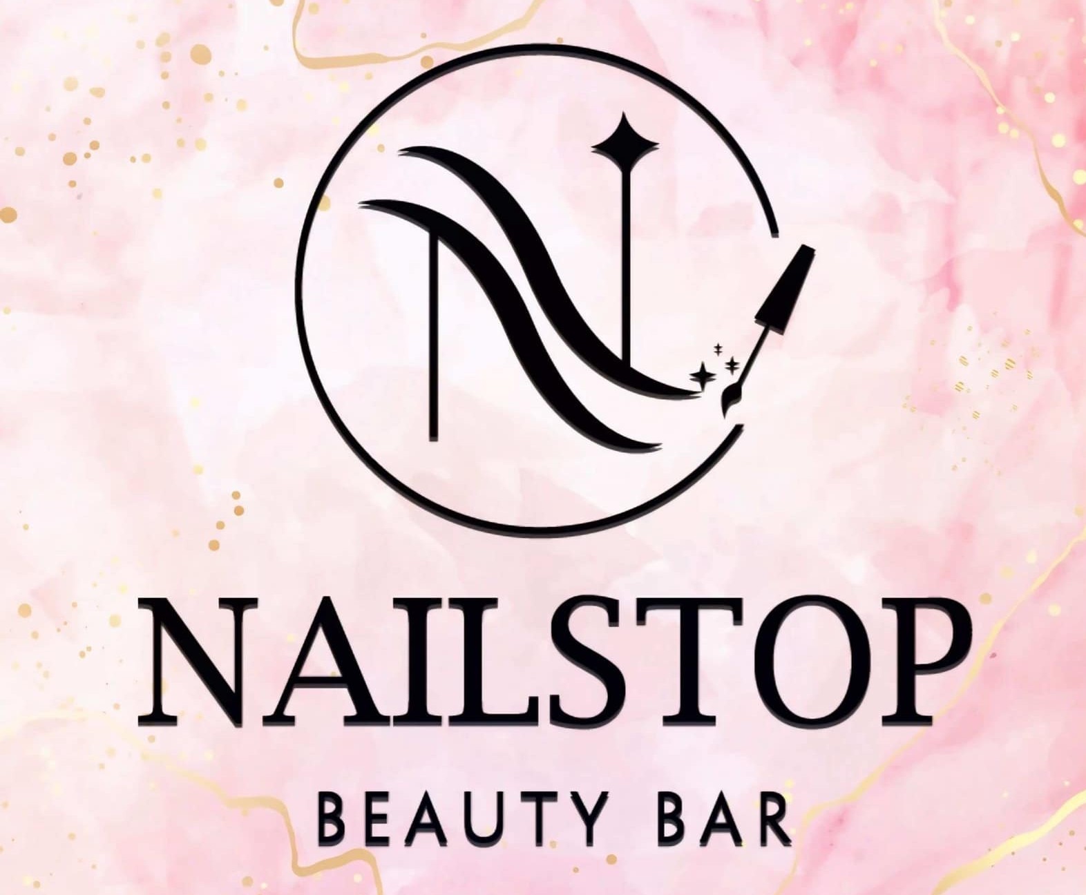 Beautifully done nails or salon atmosphere