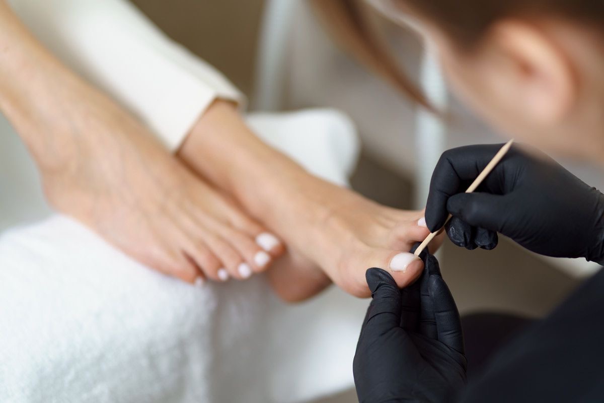 Pedicure service